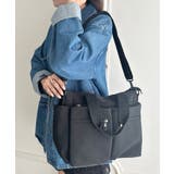 ブラック | 9ポケットハンドバッグショルダーバッグ2WAY仕様マザーズバッグ | Outfitter lab