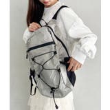 グレー | コンパクトポーチ収納可ナイロン軽量バックパックリュック | Outfitter lab