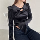 ベロアクロストップス | Outfitter lab | 詳細画像10 