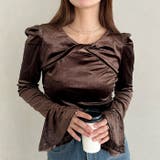 ベロアクロストップス | Outfitter lab | 詳細画像15 