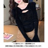 ベロアクロストップス | Outfitter lab | 詳細画像24 