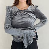 ベロアクロストップス | Outfitter lab | 詳細画像18 