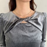 ベロアクロストップス | Outfitter lab | 詳細画像21 