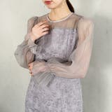 ラウンドネックシアーロングワンピース ドレス | Outfitter lab | 詳細画像29