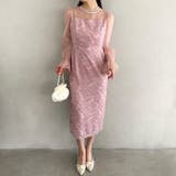 ラウンドネックシアーロングワンピース ドレス | Outfitter lab | 詳細画像37