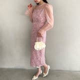 ラウンドネックシアーロングワンピース ドレス | Outfitter lab | 詳細画像38