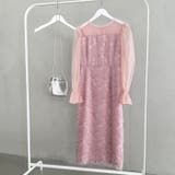 ラウンドネックシアーロングワンピース ドレス | Outfitter lab | 詳細画像39