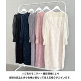 ラウンドネックシアーロングワンピース ドレス | Outfitter lab | 詳細画像40