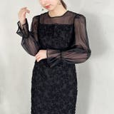 ラウンドネックシアーロングワンピース ドレス | Outfitter lab | 詳細画像5