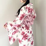 選べる7柄展開 1人で着られる浴衣2点セット(浴衣 帯) | Outfitter lab | 詳細画像32 