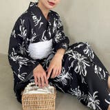 選べる9柄展開 1人で着られる浴衣2点セット(浴衣 帯) | Outfitter lab | 詳細画像40