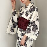 選べる7柄展開 1人で着られる浴衣2点セット(浴衣 帯) | Outfitter lab | 詳細画像5 