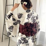 選べる7柄展開 1人で着られる浴衣2点セット(浴衣 帯) | Outfitter lab | 詳細画像8 