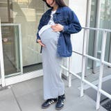 【マタニティ】セルフカットリブタイトロングスカート ウエストゴムスカート | Outfitter lab | 詳細画像19 