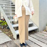 【マタニティ】セルフカットリブタイトロングスカート ウエストゴムスカート | Outfitter lab | 詳細画像20 
