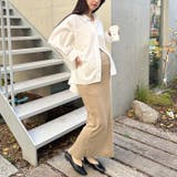 【マタニティ】セルフカットリブタイトロングスカート ウエストゴムスカート | Outfitter lab | 詳細画像23 