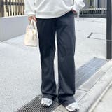 【マタニティ】セルフカットリブストレートパンツ 楽々パンツ ウエストゴムパンツ | Outfitter lab | 詳細画像10 