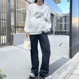 【マタニティ】セルフカットリブストレートパンツ 楽々パンツ ウエストゴムパンツ | Outfitter lab | 詳細画像12 