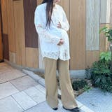 【マタニティ】セルフカットリブストレートパンツ 楽々パンツ ウエストゴムパンツ | Outfitter lab | 詳細画像22 