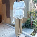 【マタニティ】セルフカットリブストレートパンツ 楽々パンツ ウエストゴムパンツ | Outfitter lab | 詳細画像23 