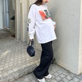 【マタニティ】セルフカットリブストレートパンツ 楽々パンツ ウエストゴムパンツ | Outfitter lab | 詳細画像8 