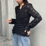 花柄レースVネックカットソー | Outfitter lab | 詳細画像7