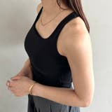カップ付きスタイリッシュタンクトップ | Outfitter lab | 詳細画像12 