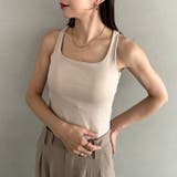 カップ付きスタイリッシュタンクトップ | Outfitter lab | 詳細画像18 
