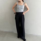 カップ付きスクエアネックタンクトップ | Outfitter lab | 詳細画像19 