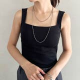 カップ付きスクエアネックタンクトップ | Outfitter lab | 詳細画像5 