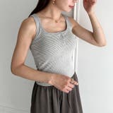 カップ付きヘンリーボーダータンクトップ | Outfitter lab | 詳細画像9 