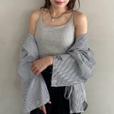 カップ付きスパゲッティストラップキャミソール | Outfitter lab | 詳細画像19 