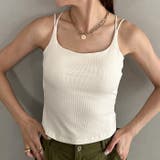 カップ付きスパゲッティストラップキャミソール | Outfitter lab | 詳細画像26 