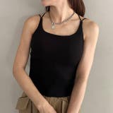 カップ付きスパゲッティストラップキャミソール | Outfitter lab | 詳細画像6 