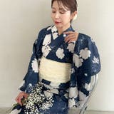 選べる6柄♪1枚仕立てで着付け楽々 浴衣×帯2点SET | Outfitter lab | 詳細画像18