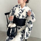 選べる6柄♪1枚仕立てで着付け楽々 浴衣×帯2点SET | Outfitter lab | 詳細画像30