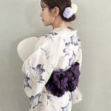 選べる6柄♪1枚仕立てで着付け楽々 浴衣×帯2点SET | Outfitter lab | 詳細画像37
