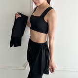 水着5点セットビキニ上下レギンス長袖トップショートパンツ 大人水着 UVカット | Outfitter lab | 詳細画像6