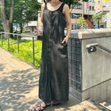 高身長さんも嬉しい♪LONGサイズ展開有 フロントジップデニムロングジャンバース… | Outfitter lab | 詳細画像11 