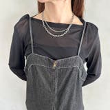 高身長さんも嬉しい♪LONGサイズ展開有 フロントジップデニムロングジャンバース… | Outfitter lab | 詳細画像20 