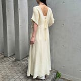 Vネックシャーリングロングワンピース Vネックデザインマタニティワンピース Vネ… | Outfitter lab | 詳細画像21