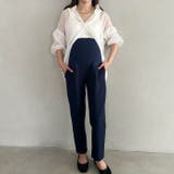 【マタニティ】お腹楽々のびのびマタニティテーパードパンツ | Outfitter lab | 詳細画像14