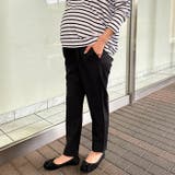 【マタニティ】お腹楽々のびのびマタニティテーパードパンツ | Outfitter lab | 詳細画像7