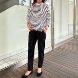 【マタニティ】お腹楽々のびのびマタニティテーパードパンツ | Outfitter lab | 詳細画像9