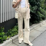 【マタニティ】のびのびセンターラインフレアマタニティパンツ | Outfitter lab | 詳細画像15