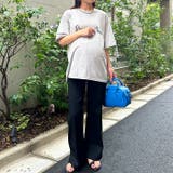 【マタニティ】のびのびセンターラインフレアマタニティパンツ | Outfitter lab | 詳細画像8