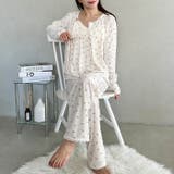 【3点SET】アソートルームウェア パジャマ カップ付きキャミ | Outfitter lab | 詳細画像24 