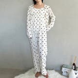 【3点SET】アソートルームウェア パジャマ カップ付きキャミ | Outfitter lab | 詳細画像9 