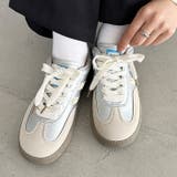 ダブルライン配色スニーカー | Outfitter lab | 詳細画像14 