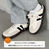 ダブルライン配色スニーカー | Outfitter lab | 詳細画像2 